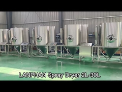Laboratorio chimico Farmaceutico Spray Drying Machine 5L Milk Coffee Drying Powder