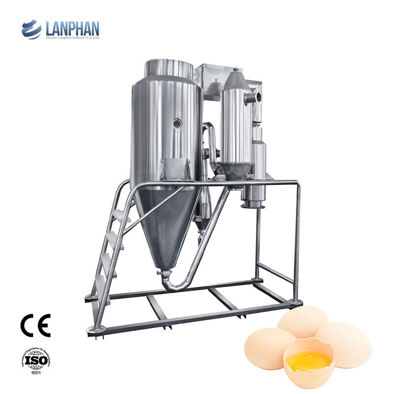 Macchina essiccatore a spruzzo centrifuga da 22000 giri/min con evaporazione dell'acqua da 10 kg/h per la produzione di polveri in laboratorio