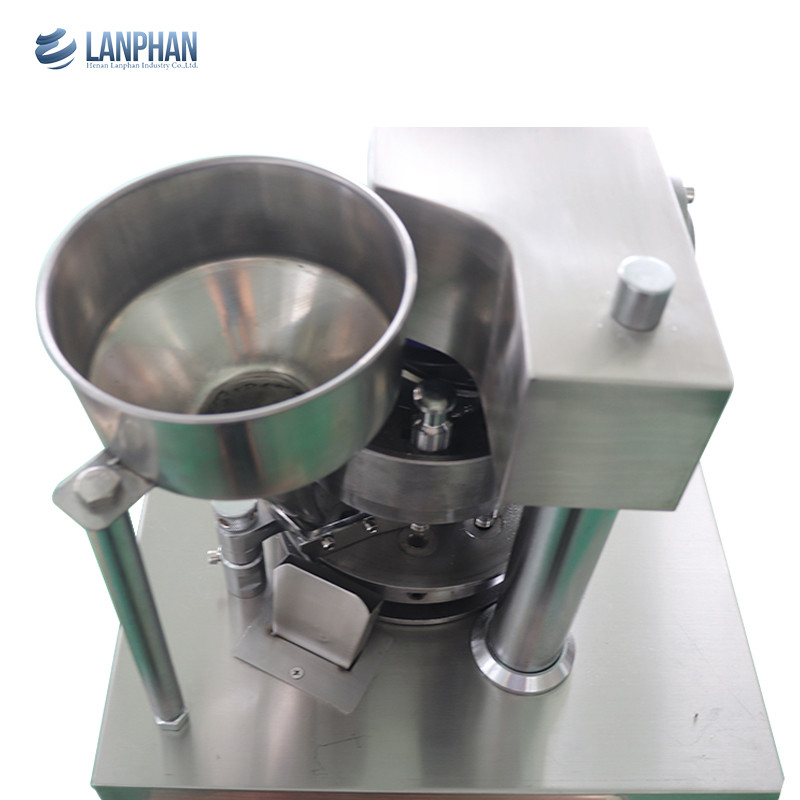 Perforazione automatica piena da tavolino 1.5KW rotatorio della macchina 12mm della stampa della compressa della pillola di erbe multi