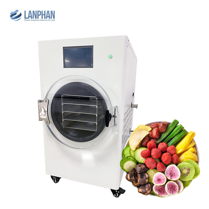 Piccolo liofilizzatore più asciutto 2300W della gelata di vuoto della famiglia per l'alimento per animali domestici 220v della carne della frutta