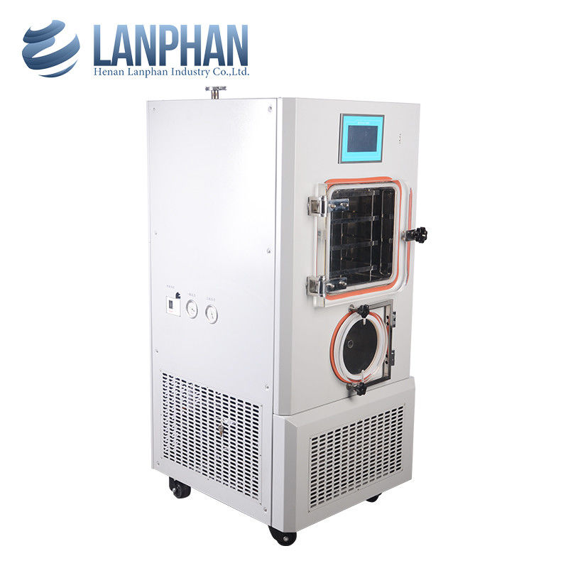 Liofilizzatore da Laboratorio Pilot con Capacità di Cattura Acqua di 4 kg/24h, Raffreddamento ad Aria e Alimentazione 220VAC 50Hz