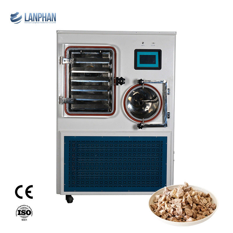 Liofilizzatore con sistema di raffreddamento ad aria, capacità di cattura dell'acqua di 6 kg/24h e temperatura di cattura a freddo < -75°C
