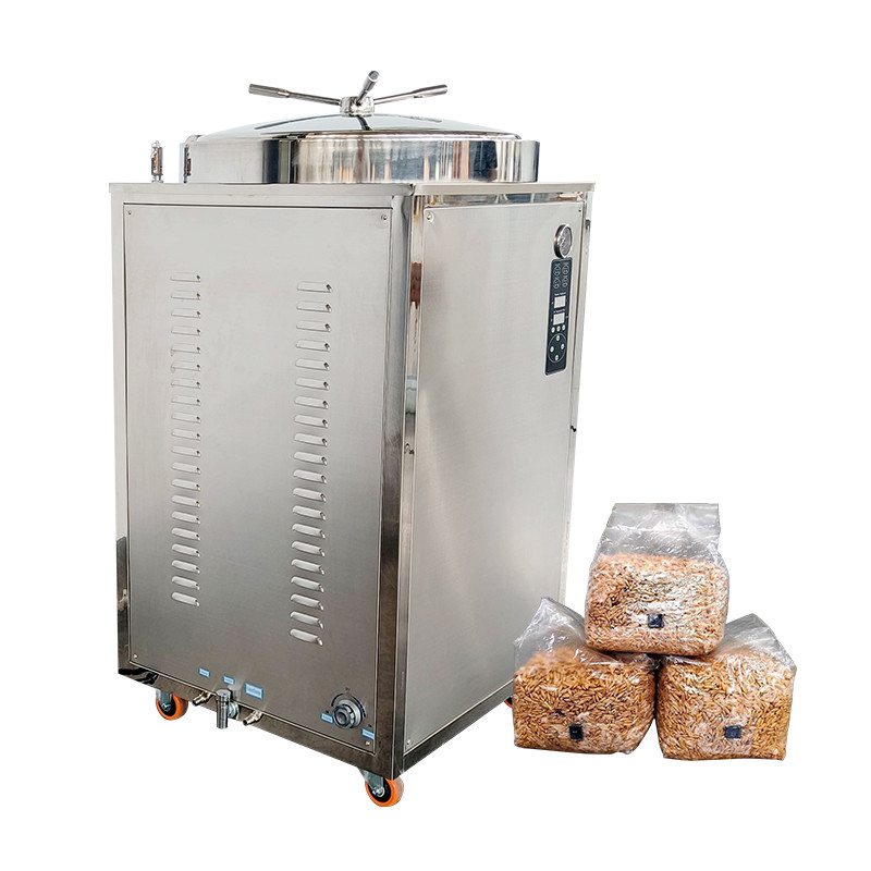 Tipo verticale di sterilizzazione dell'attrezzatura dell'autoclave ad alta pressione della storta 200 litri