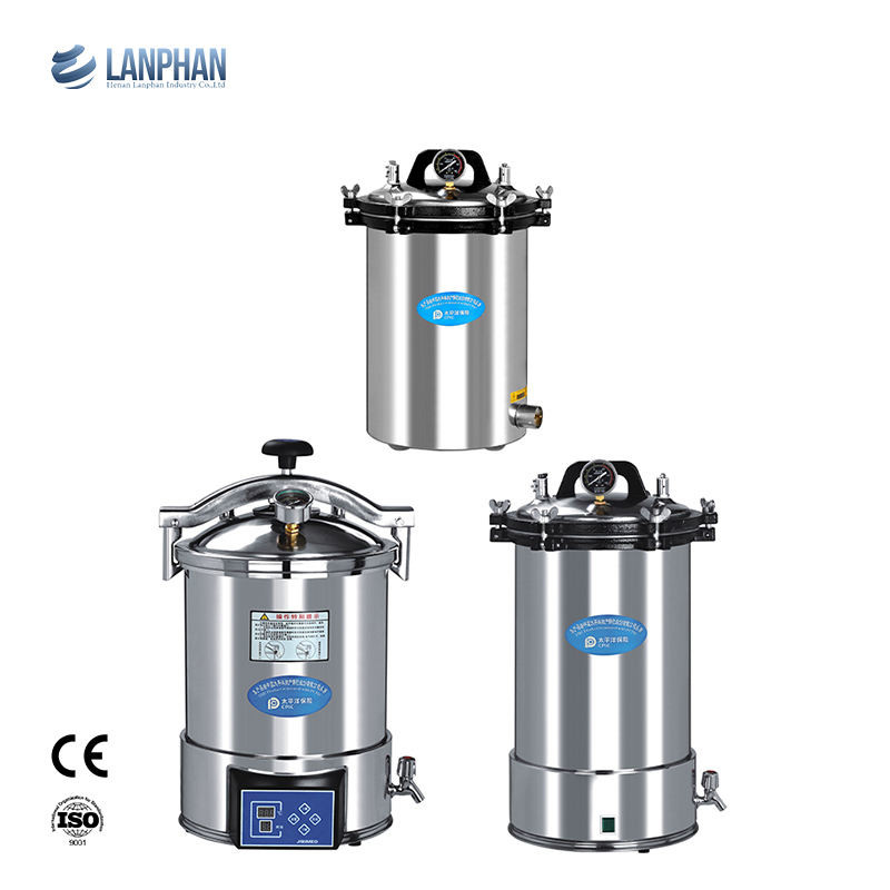 Autoclave a vapore portatile di riscaldamento elettrica del laboratorio del Mpa dell'autoclave 0,16 dello sterilizzatore