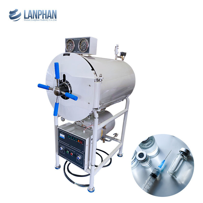 Sterilizzatore per autoclave a vuoto a impulso orizzontale 150l 200l 280l per alimenti in scatola