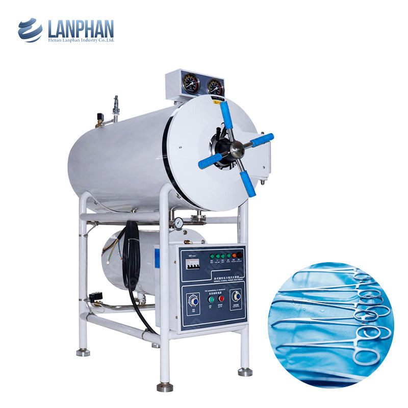 Sterilizzatore per autoclave a vuoto a impulso orizzontale 150l 200l 280l per alimenti in scatola