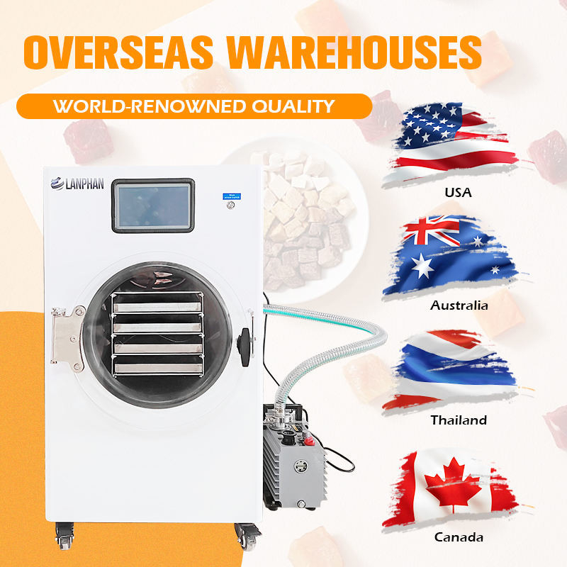 10kg 15kg Freeze Dryer Food Drying Lyophilizer Machine per la casa senza olio
