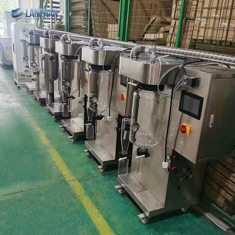 Macchina spray dryer da laboratorio mini, capacità 2L, materiale SUS304, potenza 3KW per latte in polvere di caffè