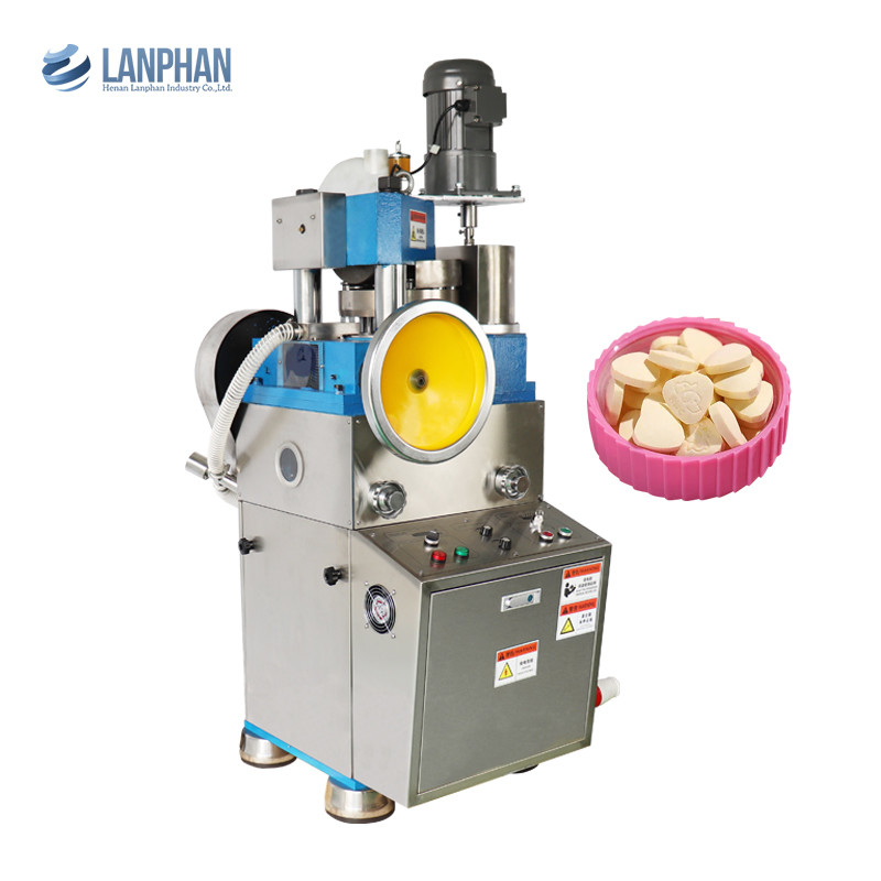 Multi-Punch Tablet Press Rotary Candy Tableting Machine per laboratori e prodotti farmaceutici