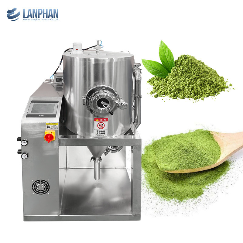Pomodoro latte in polvere asciugatrice a spruzzo centrifuga 3000ml/h Twin fluido acciaio inossidabile Mini asciugatrice a spruzzo ugello