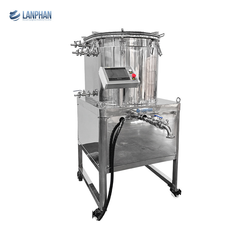 Extractor senza solvente per acqua ghiacciata commerciale Bubble Hash Vortex Trichome Separator Extraction senza solvente
