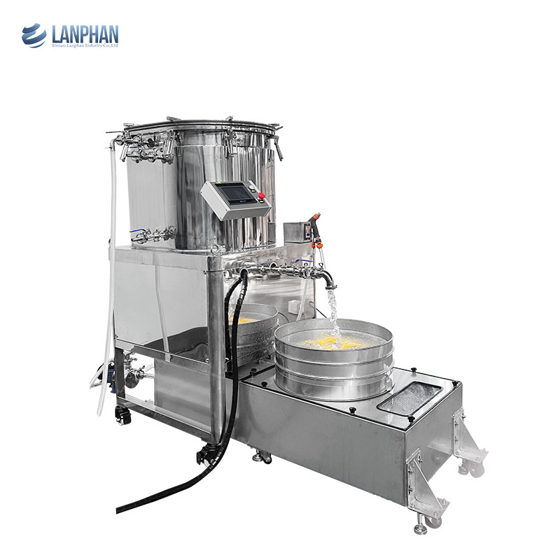 75 Gallon Trichome Extractor Machine Bubble Hash Ice Water Trichome Separator Extractor senza solvente