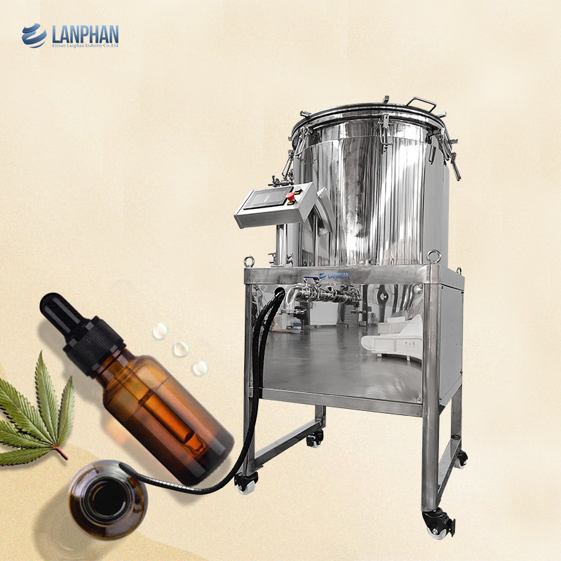 75 Gallon Trichome Extractor Machine Bubble Hash Ice Water Trichome Separator Extractor senza solvente