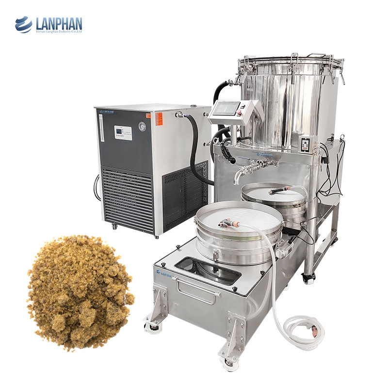 75 Gallon Trichome Extractor Machine Bubble Hash Ice Water Trichome Separator Extractor senza solvente
