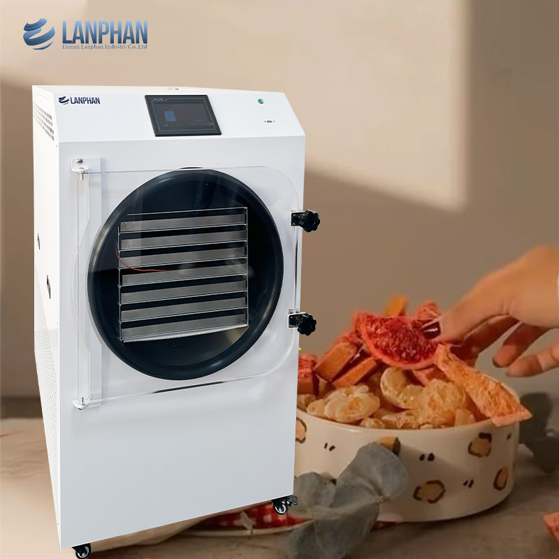 Lanphan 7-Tray Medium Home Freeze Dryer Nero Bianco Freeze Dry At Home per frutta alimentare