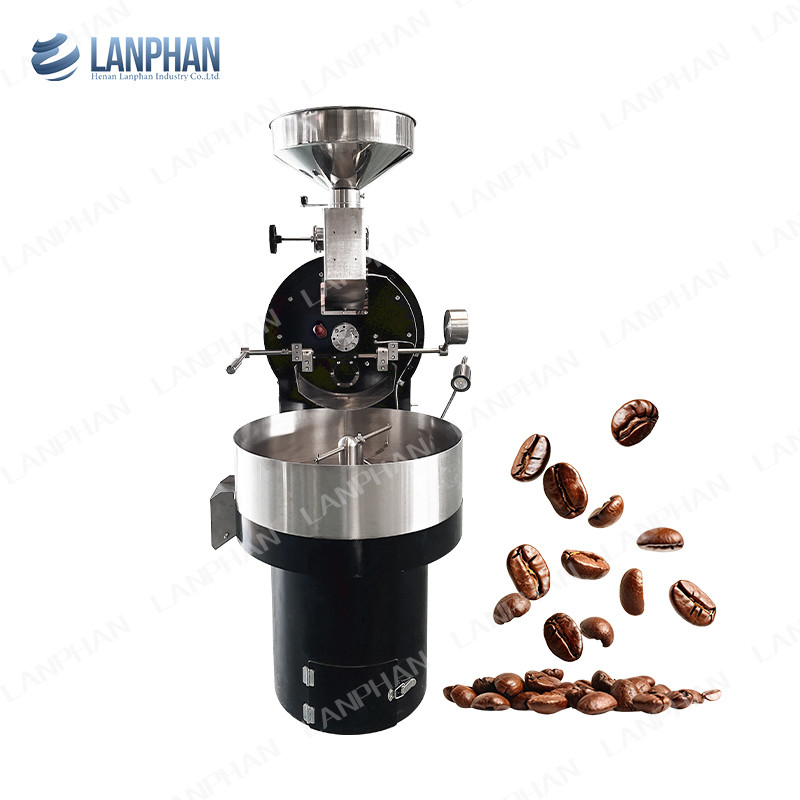 Macchina di torrefazione di caffè commerciale da 3 kg Rostatore automatico di chicchi di caffè