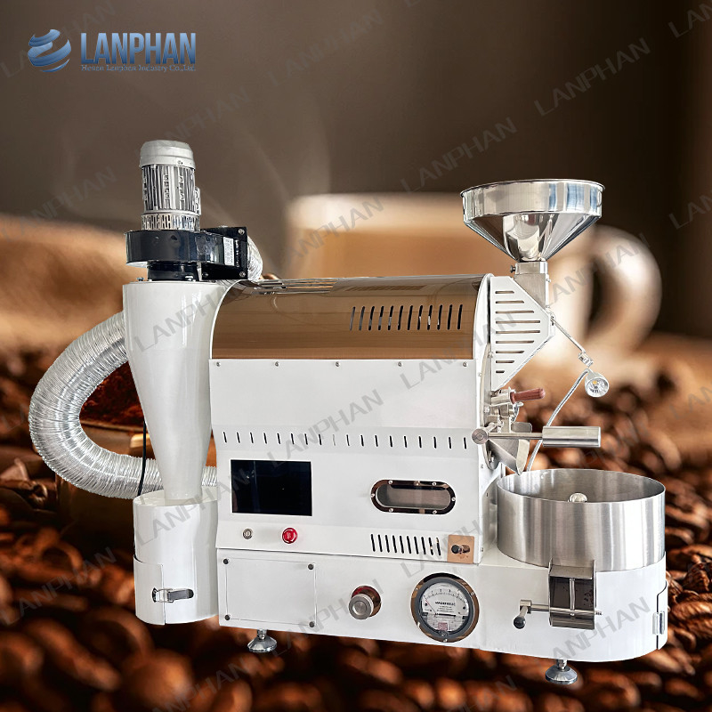 Home Gas Electric Drum Roaster Automatic Roasting Machine Piccola casa elettrica Roaster per chicchi di caffè