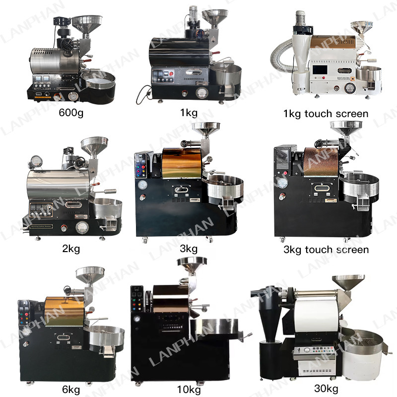 1 kg Mini Roaster per caffè a tavola Nuocci Roasting Machine Bean Coffee Bean Roasting Machine