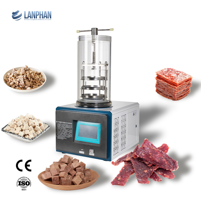0.1m2 3-4kg Mini Lab Freeze Dryer Lyophilizer freeze dryer machine con pompa a vuoto