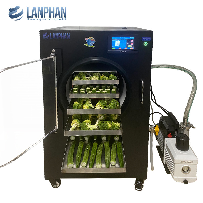 Macchine per l'essiccazione a congelamento rapido Macchine per l'essiccazione a congelamento per l'essiccazione a congelamento per l'essiccazione a congelamento rapido Caramelle secche Cibo liquido Aspirapolvere per l'essiccazione a congelamento