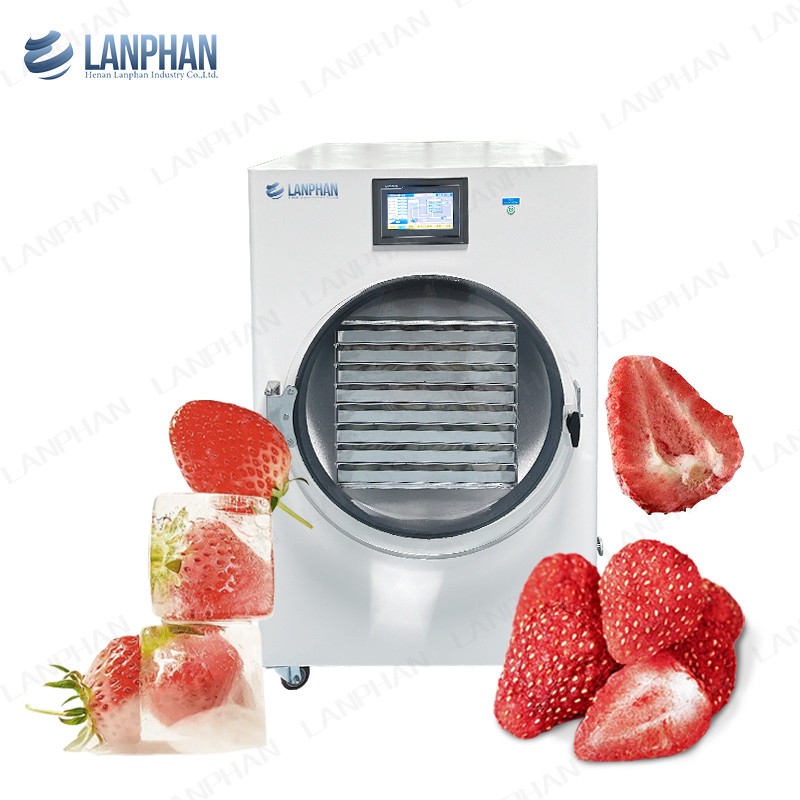 40 kg Berries Frutta aspirapolvere Liofilante Caramelle Zucchero 8 vassoi Macchine per il liofilizzatore