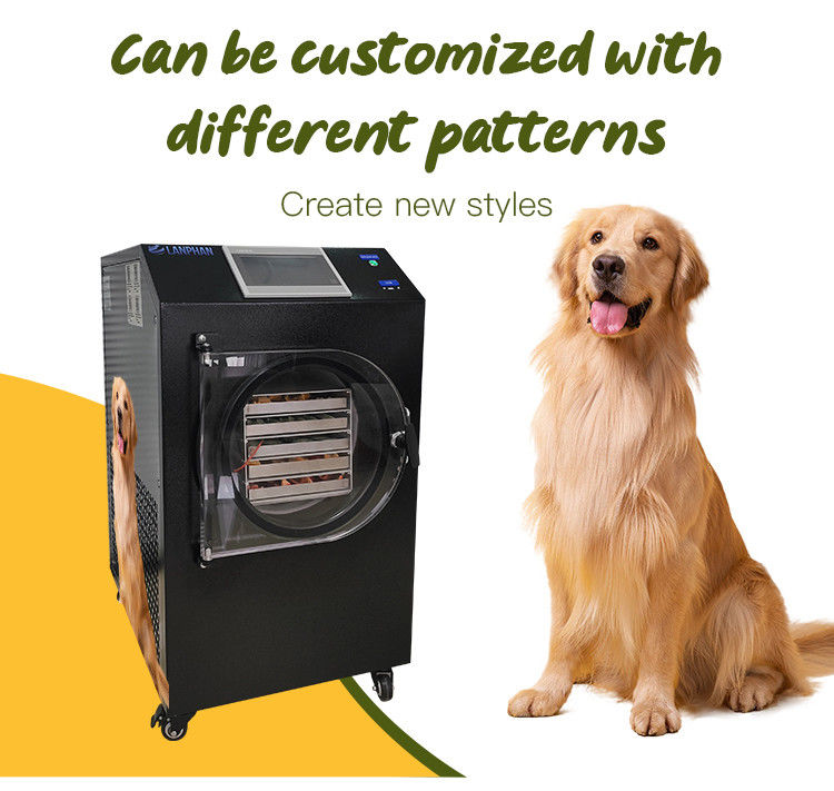 Liofilizzatore Sottovuoto Essiccatore a Freddo Macchina per Carne Cibo per Animali Domestici Essiccazione Frutta