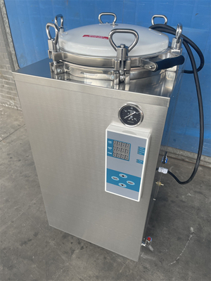 Attrezzatura medica verticale dell'autoclave dello sterilizzatore a vapore di pressione automatica