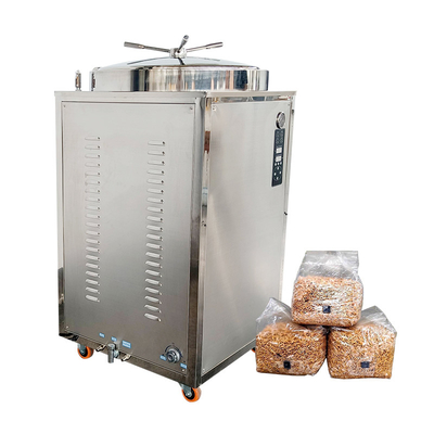 Tipo verticale di sterilizzazione dell'attrezzatura dell'autoclave ad alta pressione della storta 200 litri