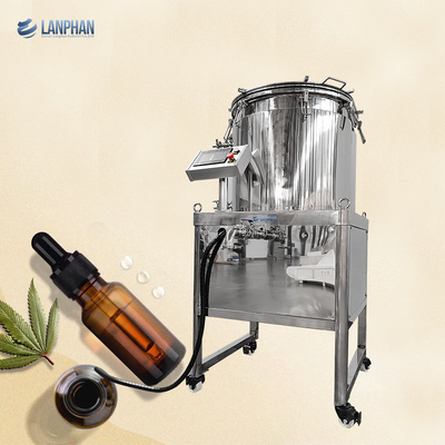 75 Gallon Trichome Extractor Machine Bubble Hash Ice Water Trichome Separator Extractor senza solvente