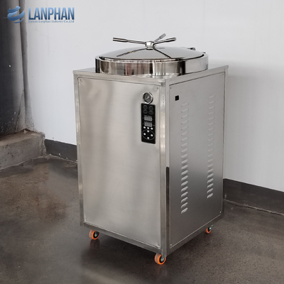 Laboratorio Automazione Verticale Sterilizzatore a Vapore a Pressione Autoclave con 3 cestini