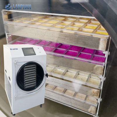 12-14 kg/ lotto Yogurt frutta frullato Freezer asciugatrice Liquidi Freeze asciugatura in casa Apparecchiature