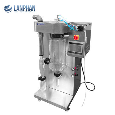 Mini Lab 2l asciugatrice a spruzzo di vetro per fare latte sapore in polvere succo di frutta in polvere