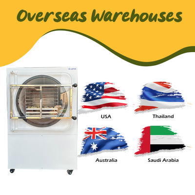 Liofilizzatore per alimenti commerciale sottovuoto da 60-70 Kg / lotto, liofilizzatore