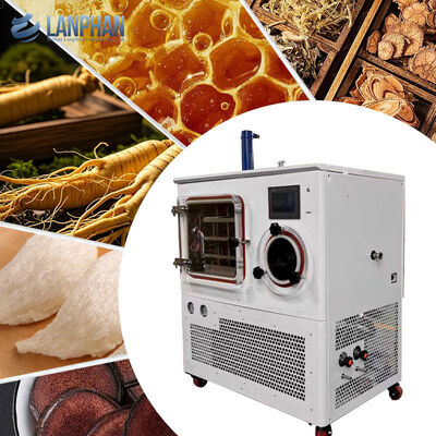 Liofilizzatore da laboratorio personalizzato -75°C, 3 vassoi, liofilizzatore farmaceutico con pompa a vuoto