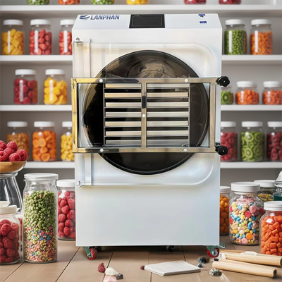 Macchina per liofilizzazione alimentare con liofilizzazione per alimenti a 14 vassoi in acciaio inossidabile per produzione di massa