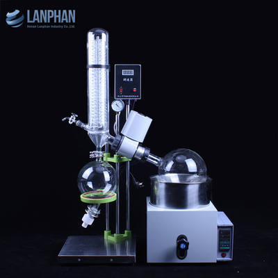 Distillatore farmaceutico Glass Rotation Evaporator di vuoto del vapore