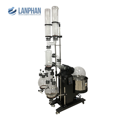 Evaporatore rotante del laboratorio del condensatore 10L del doppio di Lanphan