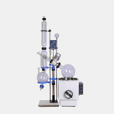 Grande evaporatore rotante del laboratorio di spirale 20l di area di contatto di iso