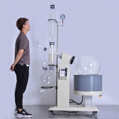 evaporatore rotante sperimentale 60W del laboratorio del doppio di 120rpm 50L